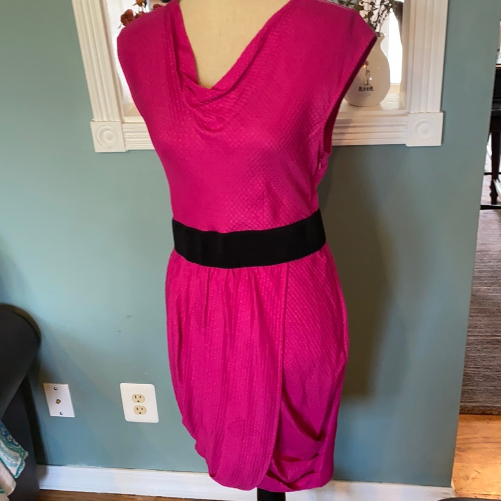 Tracy Reese hot pink dress size 8